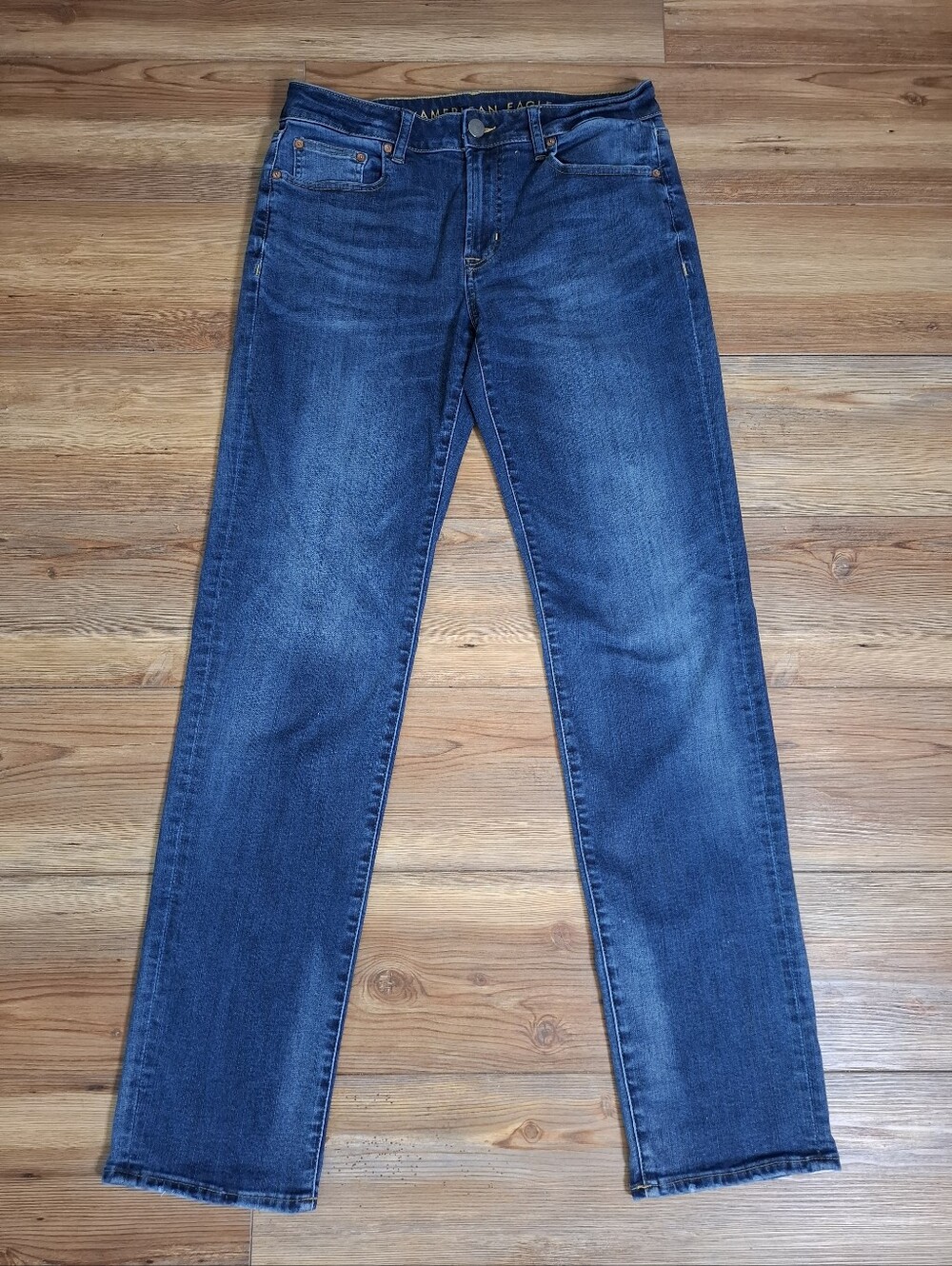 American Eagle Jeans Mens 32 Original Straight Blue